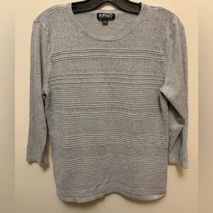BUFFALO Gray Lightweight/Soft  Sweater